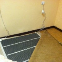 Инфракрасный электрический пленочный пол Rexva под ковром