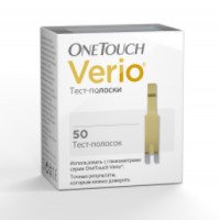 Тест-полоски для измерения уровня глюкозы в крови LifeScan "OneTouch Verio IQ"