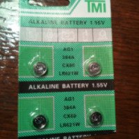 Батарейки-таблетки TMI AG1