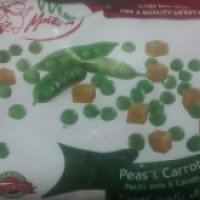 Замороженная овощная смесь Montana "Peas & Carrots"