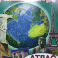 Атлас с наклейками для детей "Интересные места планеты" - издательство Алтей