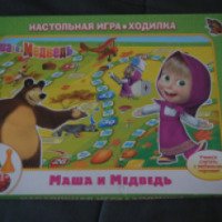 Настольная игра-ходилка Умка "Маша и Медведь"
