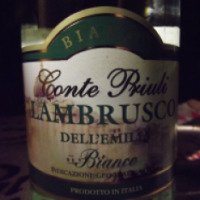 Вино игристое Lambrusco Dell Imilia Bianco