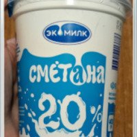 Сметана Озерецкий молочный комбинат Экомилк