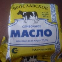 Сливочное масло Южский молочный завод "Ярославское"