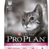 Сухой корм для кошек Purina "Pro Plan Delicate"