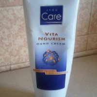 Питательный крем для рук Avon Care Vita Nourish с витаминами и В-каратином