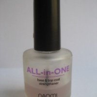 База и топовое покрытие Naomi All-in-One Base&Top Coat Strengthener