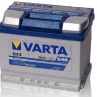 Аккумуляторная батарея Varta Blue Dynamic D43 60 Ah 540A