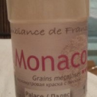Перламутровая краска с песком Прованс Деко Monaco
