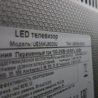 Телевизор Samsung LED UE55KU6020U