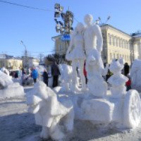Региональная выставка ледяных фигур "Зимняя Сказка" (Россия, Кострома)