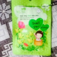 ТКАНЕВАЯ МАСКА MJ CARE DAILY DEWY SNAIL MASK PACK