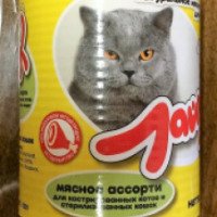 Консервированный корм для кошек "Лайк" Русская кормовая компания