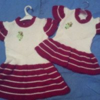 Платье вязаное детское Toontoy