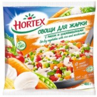 Овощи для жарки Hortex с рисом и шампиньонами