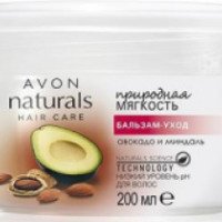 Бальзам-уход для волос Avon Naturals "Авокадо и Миндаль"