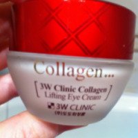Подтягиващий крем для кожи вокруг глаз с коллагеном 3W CLINIC Collagen Lifting