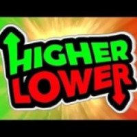 The Higher Lower Game - браузерная игра для PC