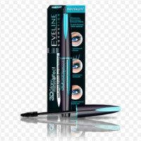 Тушь для ресниц Eveline 3D Glam Effect Mascara Volume&Long&Waterproof