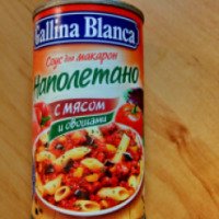 Соус для макарон Gallina Blanca "Наполетано" с мясом и овощами