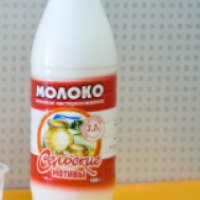 Молоко питьевое пастеризованное Молочный завод Уссурийский "Сельские мотивы" 3,2%