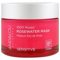 Маска для лица Andalou Naturals 1000 роз для чувствительной кожи