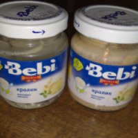 Мясное пюре Bebi Premium "Кролик"