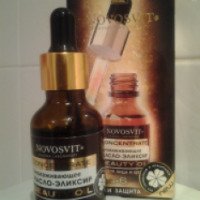 Омолаживающее масло-эликсир для лица и шеи Novosvit