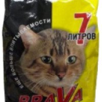 Наполнитель для кошачьего туалета BraVa минерал