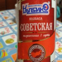 Колбаса полукопченая Колбико "Советская"