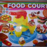 Набор для лепки Playgo "Food court Детский кафетерий"