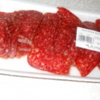 Салями нежная прессованная сырокопченая Малаховский мясокомбинат