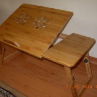Столик для ноутбука бамбуковый Bamboo