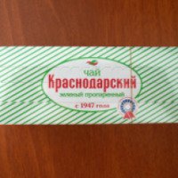 Чай Мацестинский чай "Краснодарский" зеленый пропаренный высший сорт в пакетиках (25 шт)