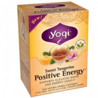 Натуральный травяной чай Yogi "Positive Energy"