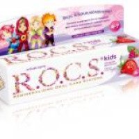 Зубная паста для детей R.O.C.S. малина и клубника