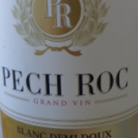 Вино столовое полусладкое белое D.Montariol Degroote Pech Roc