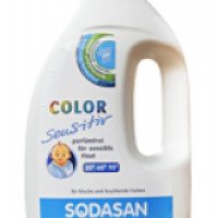 Органическое жидкое средство Sodasan Color-sensitiv для чувствительной кожи
