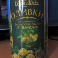 Оливки фаршированные лимоном "Своя Линия"