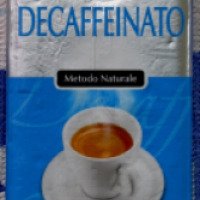 Молотый кофе без кофеина Conad Decaffeinato Metodo Naturale