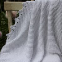 Детское вязаное одеяло "Традиции детства"