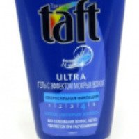 Гель для укладки волос Taft с эффектом "мокрых волос"