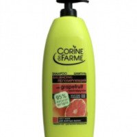 Регулирующий органический шампунь Corine de Farme с грейпфрутом