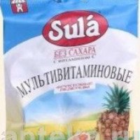 Леденцы без сахара Sula "Мультивитамин" с витамином С