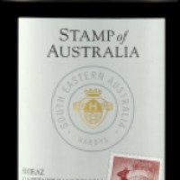 Красное сухое вино Hardys Stamp of Australia