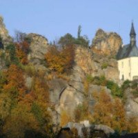 Экскурсия по руинам замка Замок Вранов-над-Дыей (Чехия, Зноймо)