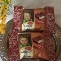 Вафельная конфета Красный Октябрь "Аленка"