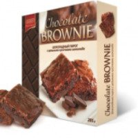 Шоколадный пирог Makfa Dessert Collection "Chocolate BROWNIE"