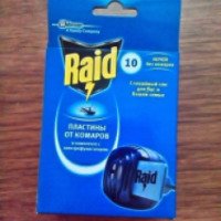 Комплект электрофумигатор+пластины Raid от комаров